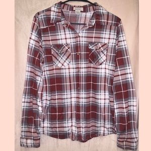 Maroon Flannel